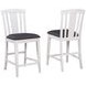 Summer Winds II White and Gray Rectangular Extendable Counter Height Dining Room Set