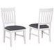 Summer Winds II White and Gray Rectangular Extendable Dining Room Set