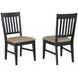 Autumn Winds Brown and Black Round Drop Leaf Dining Room Set