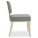 Reserved Seating Pewter Upholstered Side Chair Set of 2
