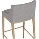 Landmark Monument Pebble Upholstered Bar Stool