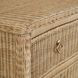 Celine Woven Rattan 4 Drawer Chest