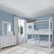 Lodge Cookies and Cream Twin Over Twin Loft Bunk Bed