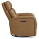 Ridgewell York Butternut Leather Glider Power Recliner with USB Charging