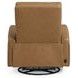 Ridgewell York Butternut Leather Glider Power Recliner with USB Charging