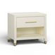 Dani Cream 1 Drawer Open Nightstand