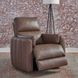 Reilly Aline Saddle Leather Glider Power Recliner