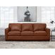 Langston Nutmeg Leather 96" Sofa