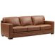 Langston Nutmeg Leather 96" Sofa