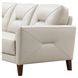 Elowen Vanilla Leather 80" Sofa