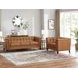 Elric Cognac Leather 84" Sofa