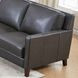 Arden Quartz Leather 86" Sofa