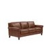 Lachlan Pecan Leather Living Room Set