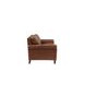 Lachlan Pecan Leather Living Room Set