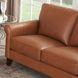 Lachlan Nutmeg Leather 84" Sofa