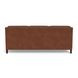 Camden Pecan Leather Living Room Set