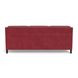 Camden Cranberry Leather Living Room Set