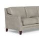 Camden Stone Leather 87" Sofa with Nailhead Trim