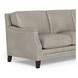 Camden Stone Leather 87" Sofa with Nailhead Trim