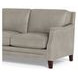 Camden Stone Leather 87" Sofa with Nailhead Trim