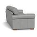 Camden Silver Leather Living Room Set