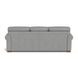 Camden Silver Leather Living Room Set