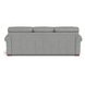 Camden Silver Leather Living Room Set
