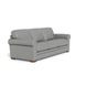 Camden Silver Leather Living Room Set