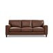 Halwyn Pecan Leather Living Room Set