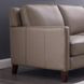 Arden Taupe Leather 86" Sofa