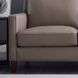 Arden Taupe Leather 60" Loveseat