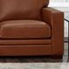 Langston Nutmeg Leather 69" Loveseat