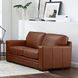 Langston Nutmeg Leather 69" Loveseat