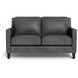 Arden Quartz Leather 60" Loveseat