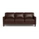 Arden Chestnut Leather Living Room Set
