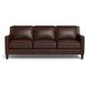 Arden Chestnut Leather 86" Sofa