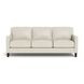 Arden Vanilla Leather Living Room Set