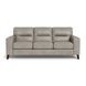 Elwyn Stone Leather 87" Sofa