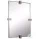 Vandelle Brushed Gun Modern Mirror