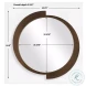 Revelle Brushed Bronze With Champagne Undertones Round Mirror