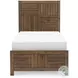 Summer Camp Tree House Brown Twin Panel Bed