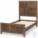 Summer Camp Tree House Brown Twin Panel Bed