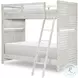Summer Camp Stone Path White Twin over Twin Bunk Bed