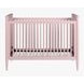 Modern Nursery Pink Convertible Crib