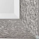 Langdon Metallic Silver and Light Gray Mirror