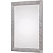 Langdon Metallic Silver and Light Gray Mirror