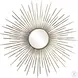 Flora Antiqued Gold Leaf Mirror
