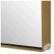 Drettan Brushed Brass Arch Mirror
