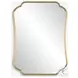 Miranda Brushed Brass Mirror