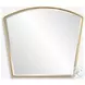 Tornado Antiqued Gold Arch Mirror